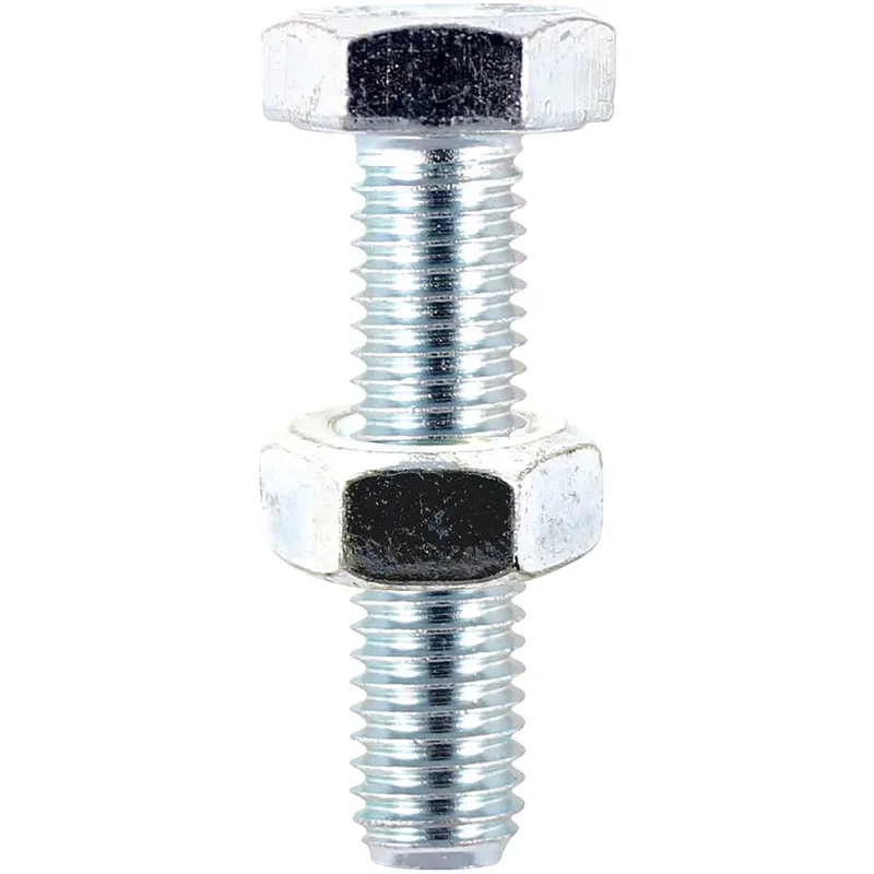 Timco Hexagon Set Screws and Nuts Zinc Plated M10 30mm Pack of 32