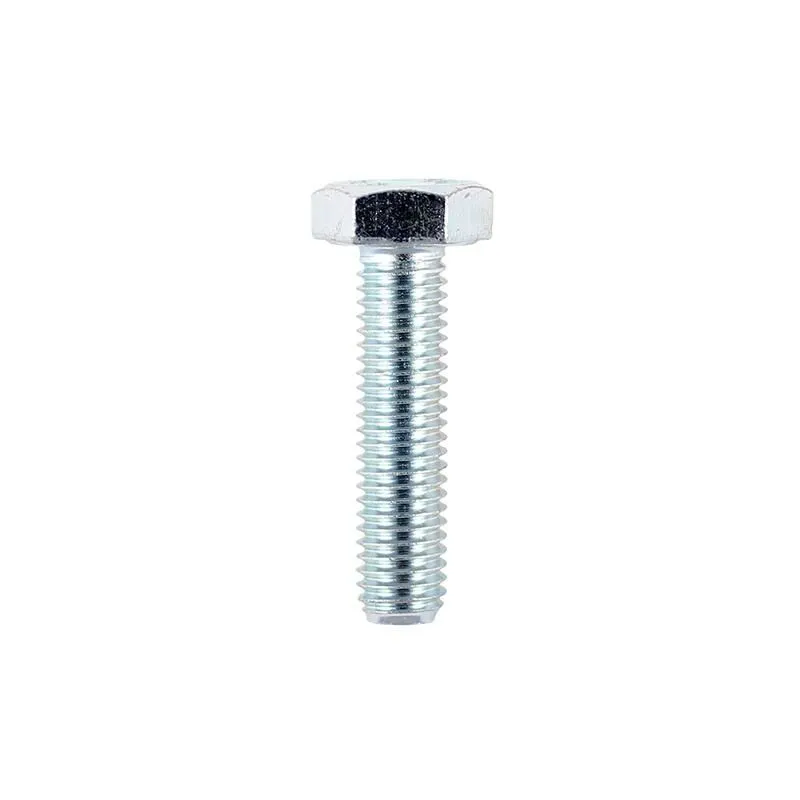 Timco - M10 x 50mm Hexagon Head Tensile Zinc Set Screw Grade 8.8 - 100