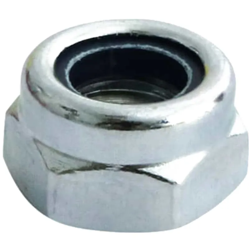 Nylon Insert Nuts Type t DIN985 Silver - M8 - Timco