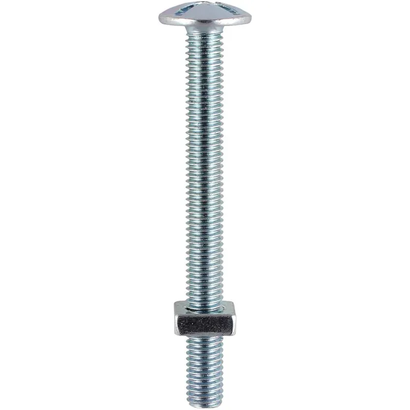 Timco Roofing Bolts and Nut M6 80mm Pack of 70