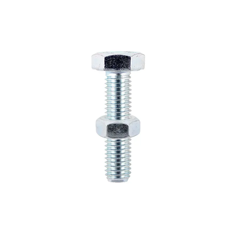 Timco Hexagon Set Screws and Nuts Zinc Plated M12 50mm Pack of 18