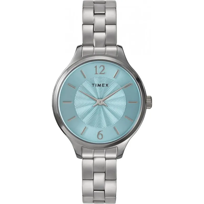Timex Women's TW2W98400 Classic 32mm Quartz Watch in Silver Silver