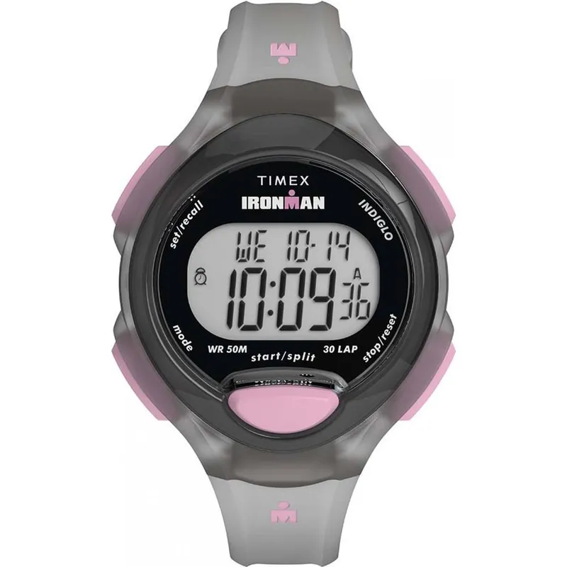 Timex Women's TW5M65700 Sports 34mm Quartz Watch in Clear - Clear