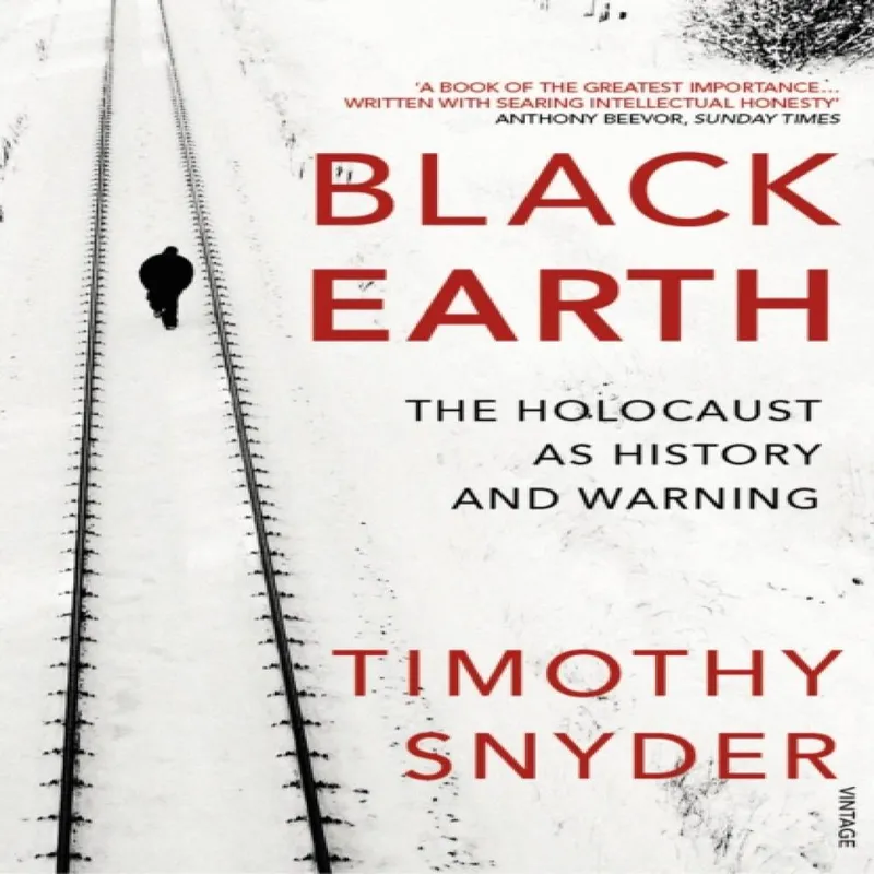 Timothy Snyder Black Earth Paperback Book Multicolor