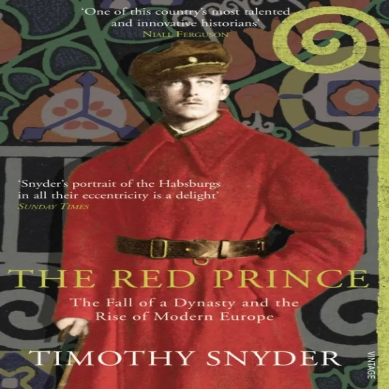 Timothy Snyder Red Prince Paperback Book Multicolor