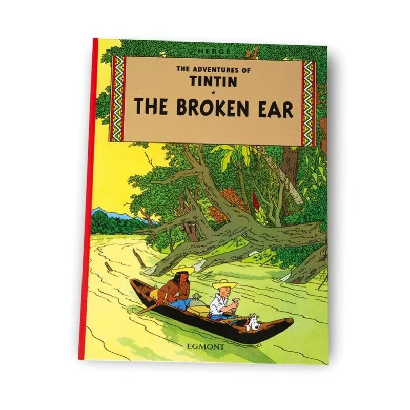 Tintin The Broken Ear English Hardback Album Multicolor