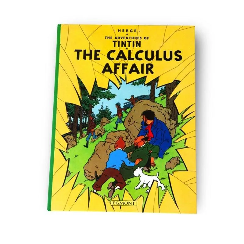 Tintin The Calculus Affair English Hardback Album Multicolor