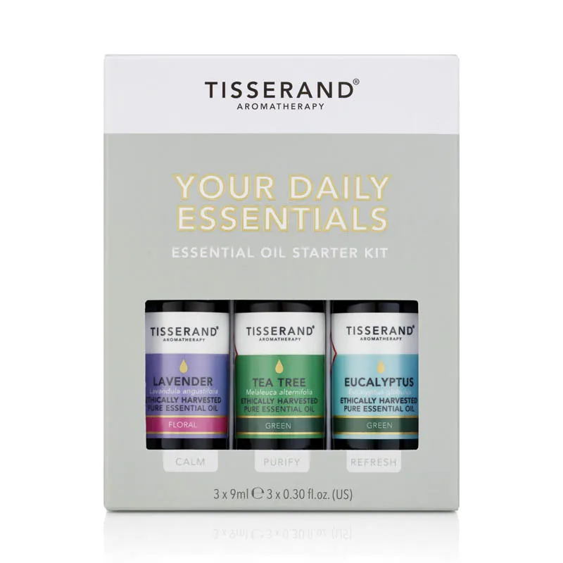 Tisserand Aromatherapy Everyday Essential Oils 3 x 9ml