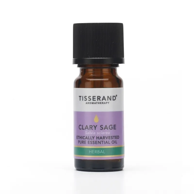 Tisserand Aromatherapy Clary Sage Essential Oil in Clear Clear