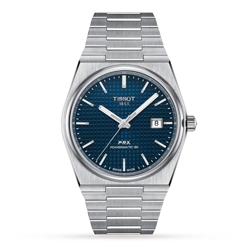 Tissot Mens Prx Powermatic Blue Dial Watch T137.407.11.041.00