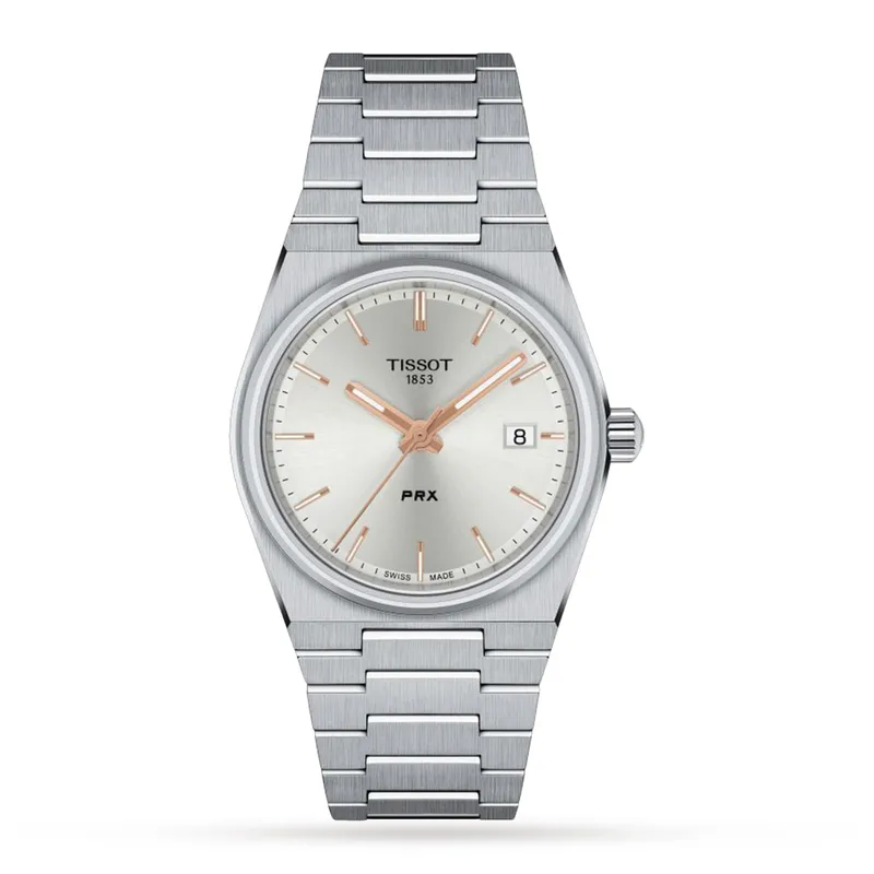 Tissot Prx Stainless Steel 35mm Unisex Watch