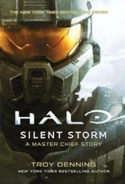 Troy Denning Halo: Silent Storm Paperback Book Multicolor