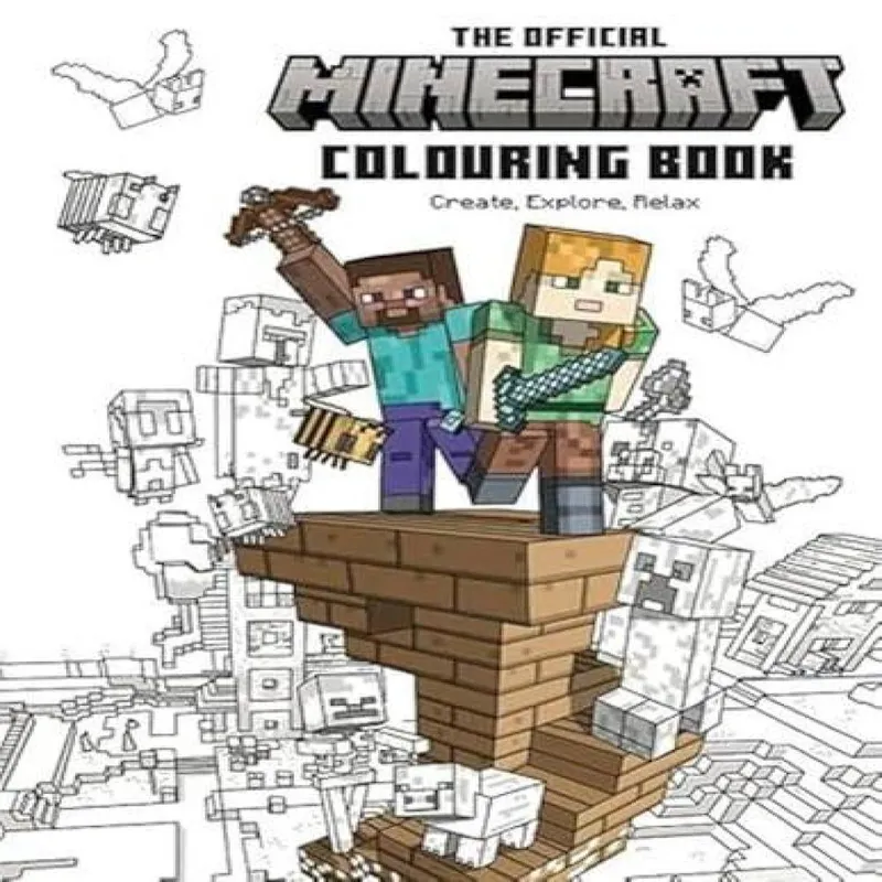 Titan Books Ltd The Official Minecraft Colouring Book