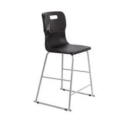 Titan Black High Chair 610 Mm High - T62-BK