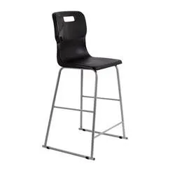 Titan Black High Chair - 685Mm High - T63-BK