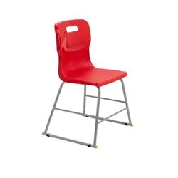 Titan High Chair Size 3 - 445mm Seat Height - Red - T60-R