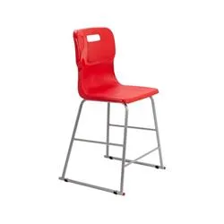 Titan High Chair Size 4 - 560mm Seat Height - Red - T61-R