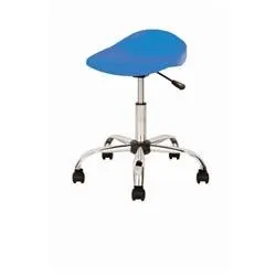 Titan Swivel Senior Stool - 465-555mm Seat Height - Blue - T33-B