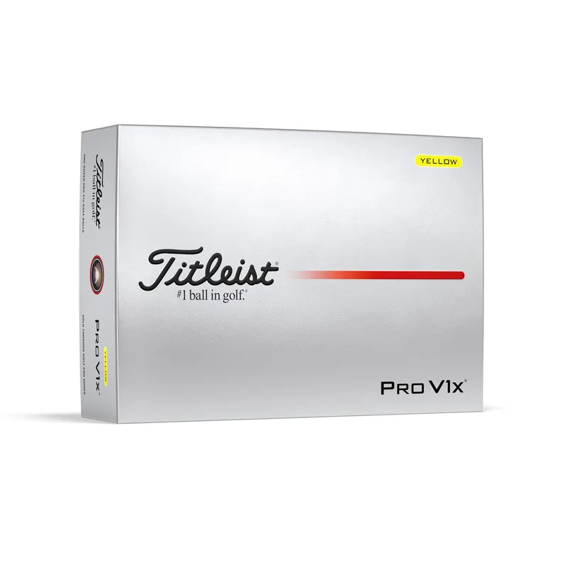 Titleist Pro V1X Yellow Golf Balls