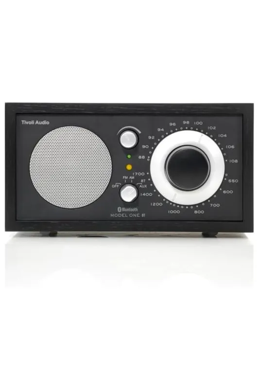 Tivoli Audio Model One BT Bluetooth® Table Radio AM FM in Jet Black Jet Black