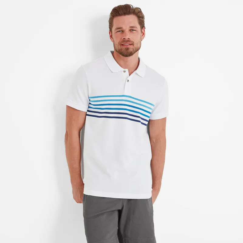 TOG24 Men's 'Bolton' Polo in White Size: XL White