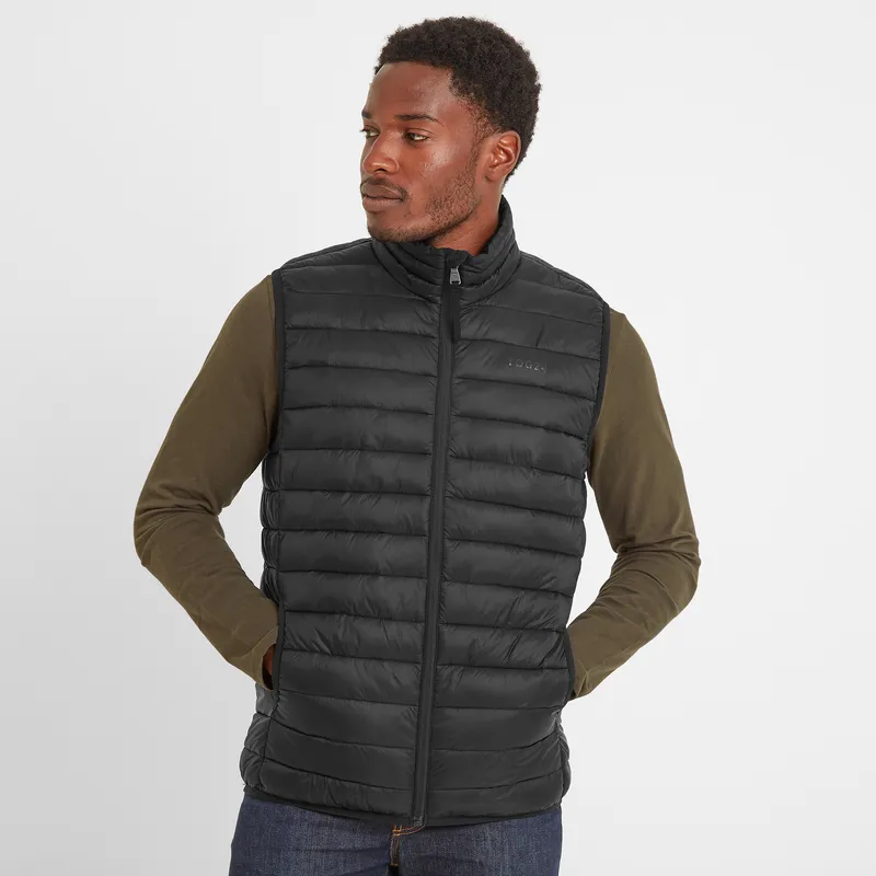 Tog24 Gibson Mens Gilet Black - Size 4xl