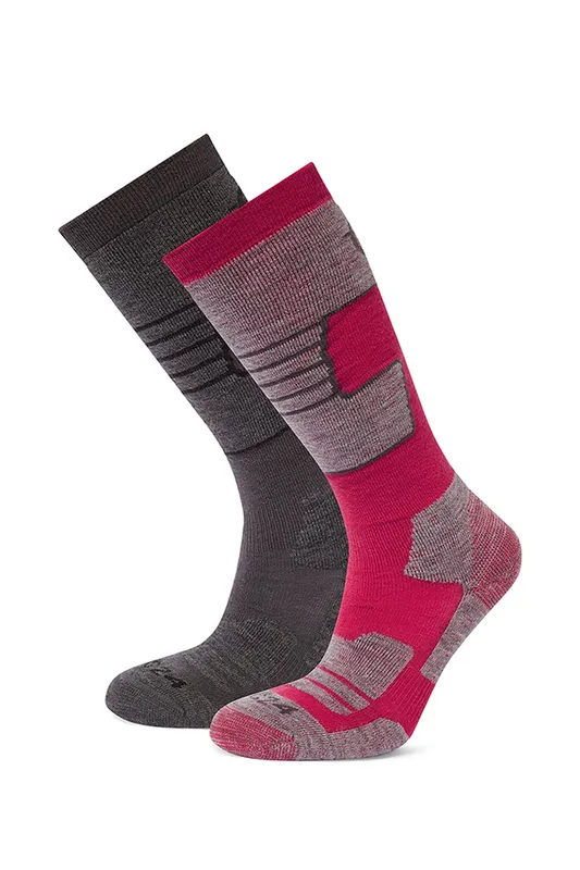 TOG24 Linz 2 Pack Womens Ski Socks - - Size: M