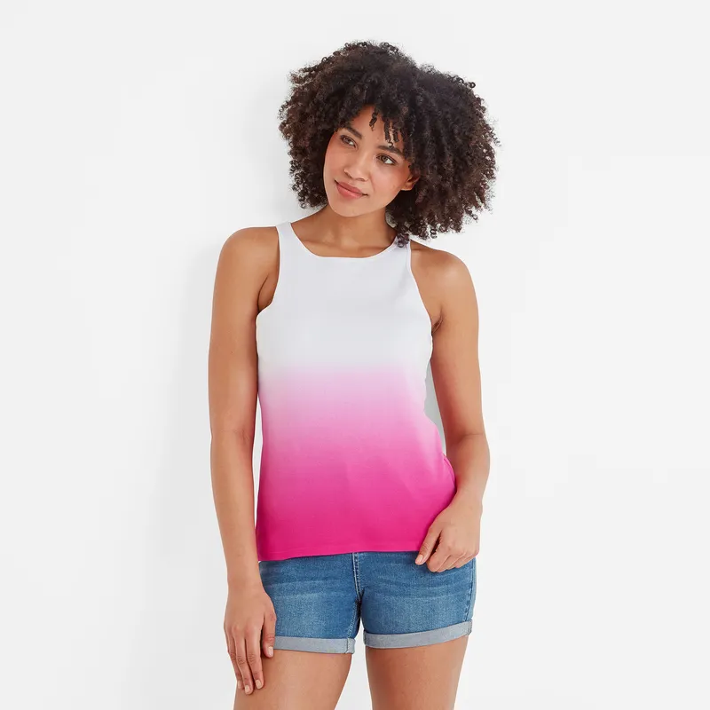TOG24 Women's 'Louise' Vest in Bright Pink Size: 18 Bright Pink female