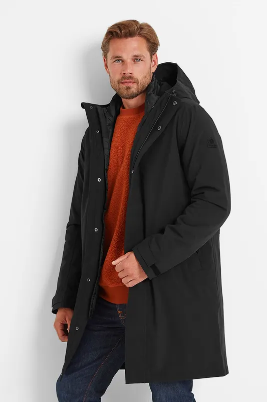 TOG24 Men's 'Haydon' 3in1 Jacket in Black Size: 4XL Black 4XL