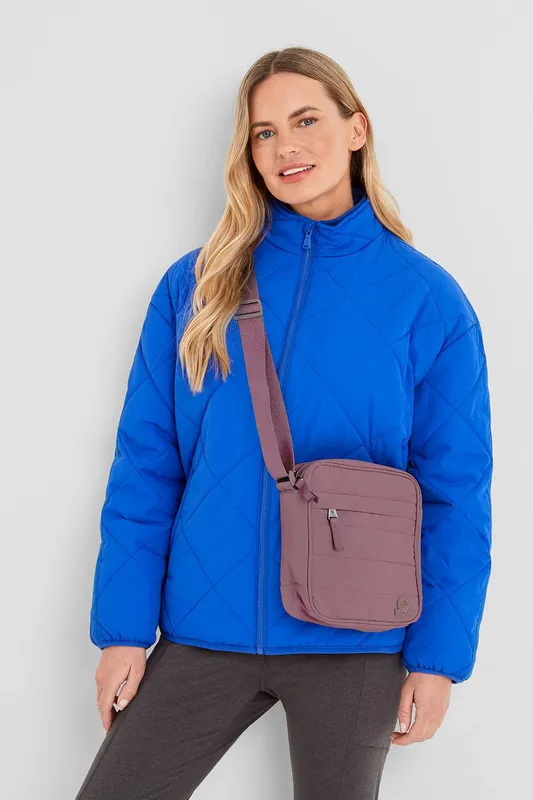 TOG24 'Overton' Shoulder Bag in Mauve Mauve One Size