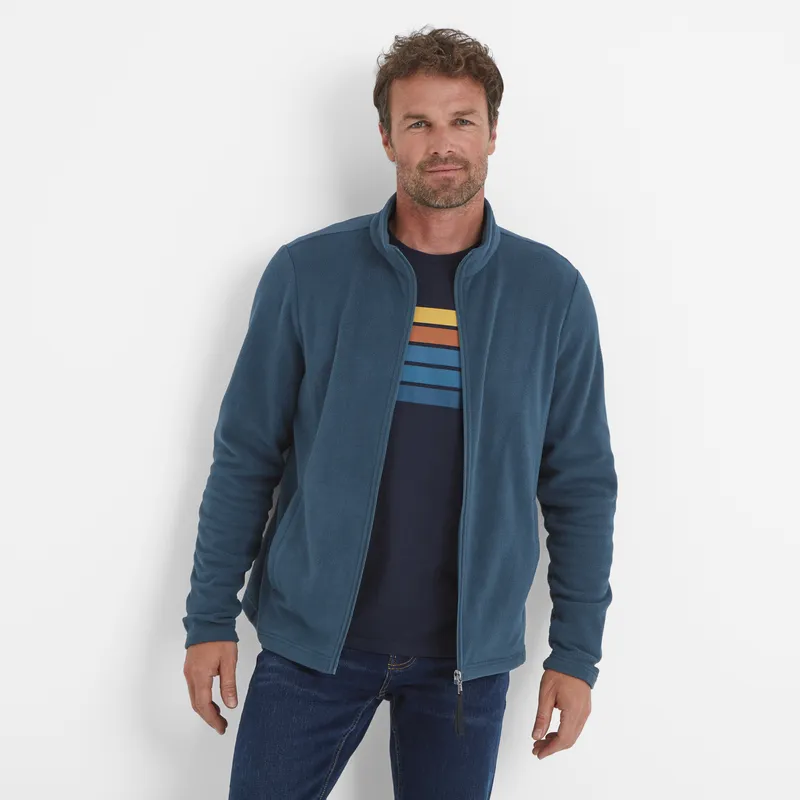Tog24 Revive Mens Fleece Jacket Petrol Green - Dark Green - Size 2xl