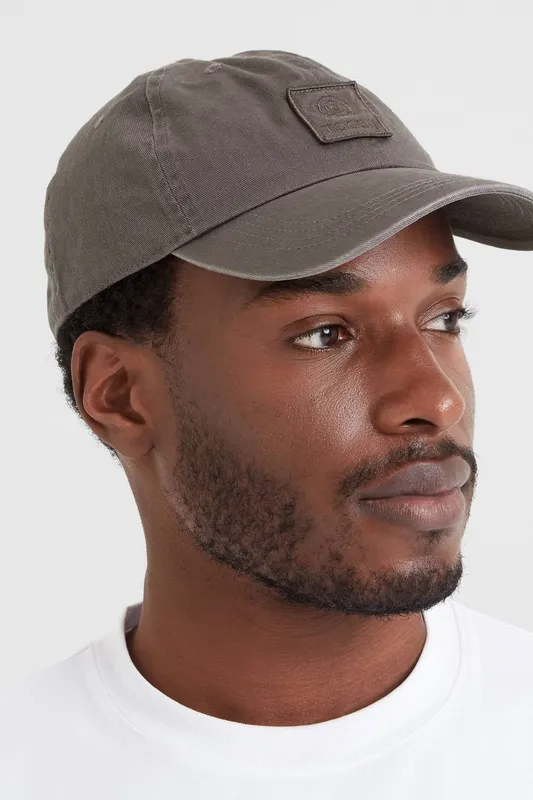 TOG24 Unisex 'Johan' Baseball Cap in Mid Grey - Mid Grey