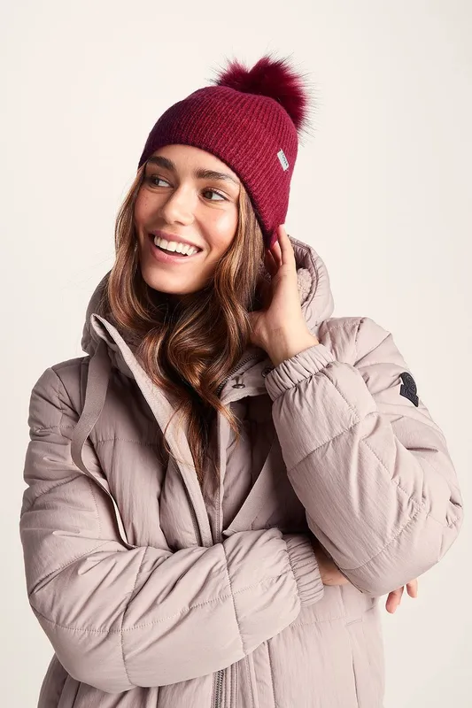 TOG24 Women's 'Anya' Knit Hat in Burgundy Burgundy female