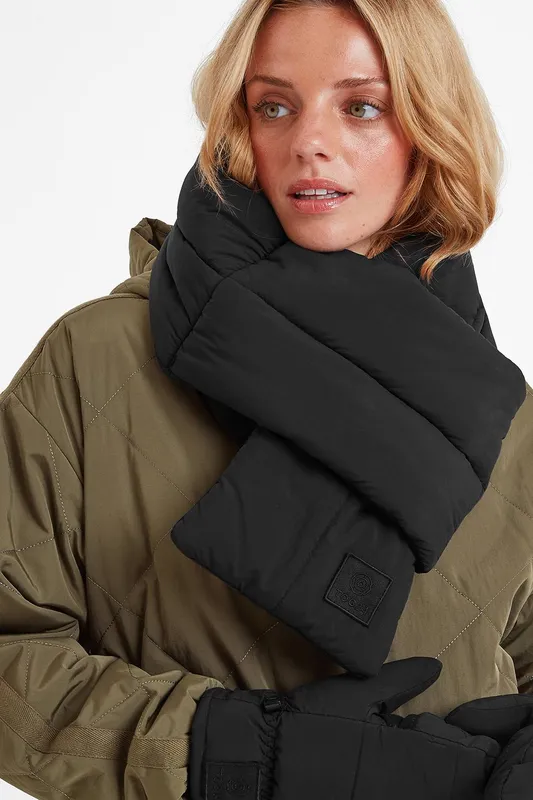 TOG24 Women's 'Clough' Scarf in Black - Black