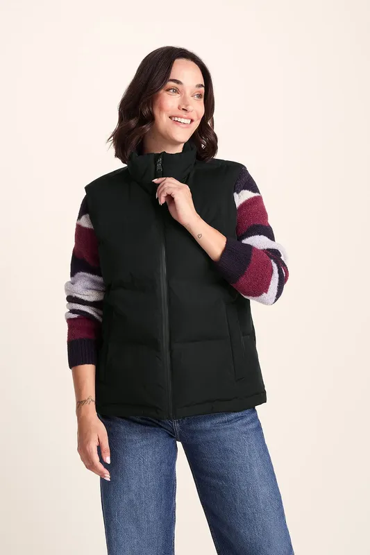 TOG24 Women's 'Elyna' Gilet in Black Size: 24 Black 24