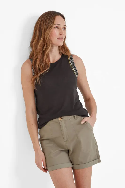 TOG24 Women's 'Iris' Vest in Black Size: 8 - Black