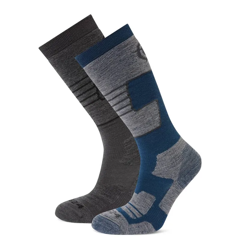 TOG24 Linz 2 Pack Womens Ski Socks - - Size: S