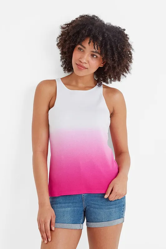 TOG24 Women's 'Louise' Vest in Bright Pink Size: 14 Bright Pink female