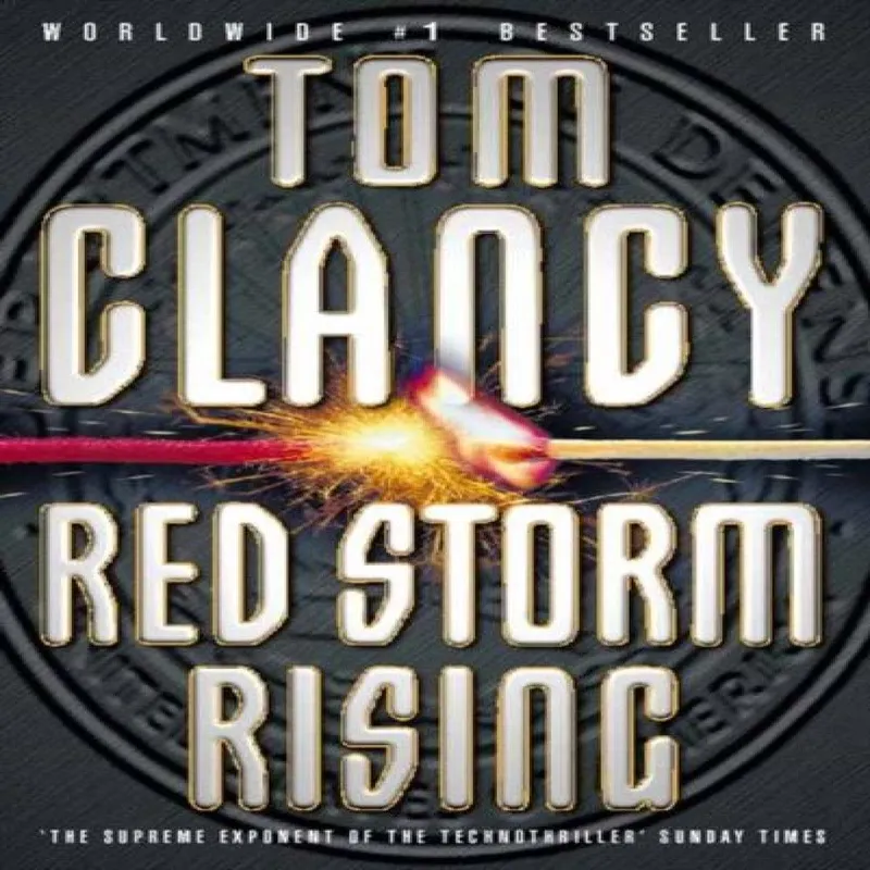 Tom Clancy Red Storm Rising Paperback Book Multicolor