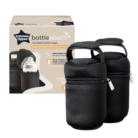 Tommee Tippee Closer To Nature Insulated Bottle Carrying Bag â 2 pcs
