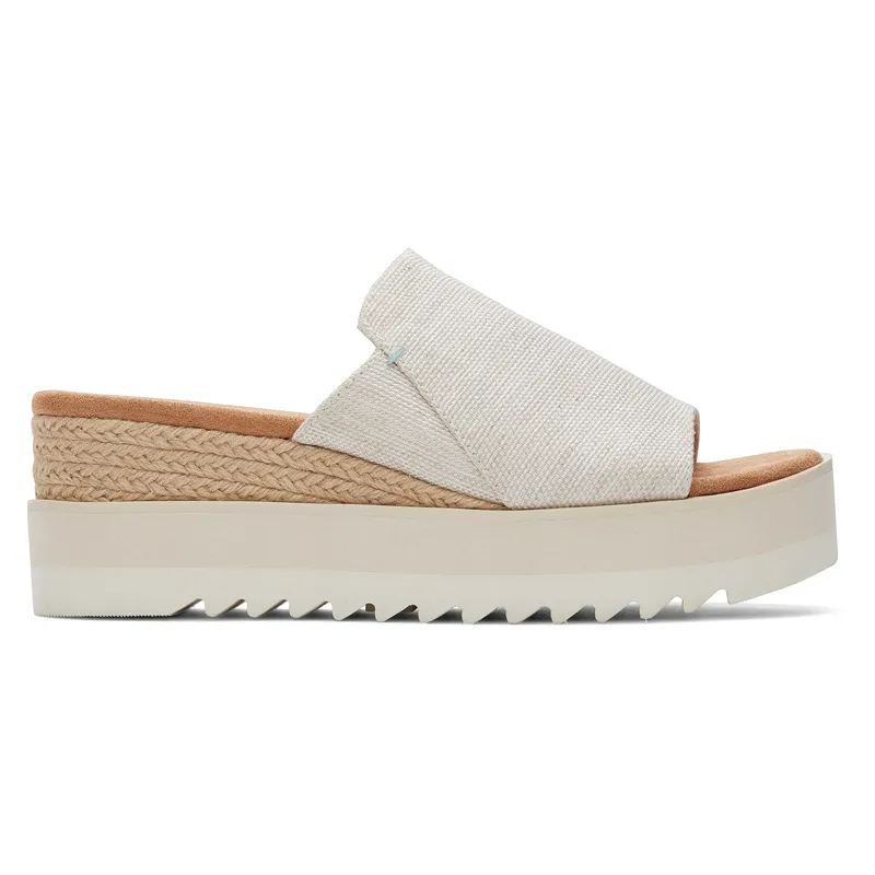 Wedge mules for women Toms Diana Mule Beige 42