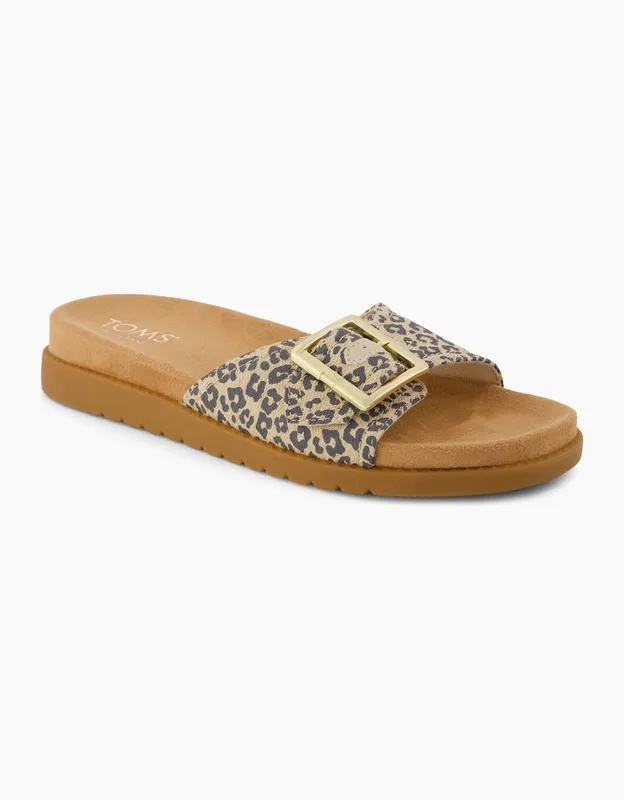 Women's Toms Beige Marin Slide - Brown - Size: 7