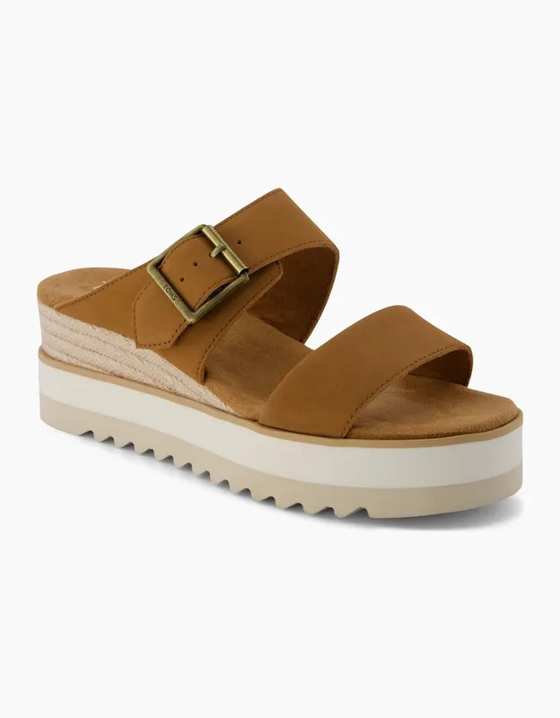 Wedge mules for women Toms Diana Marron 42