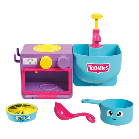Tomy Toomies Bubble & Bake Bathtime Kitchen Bath Toy
