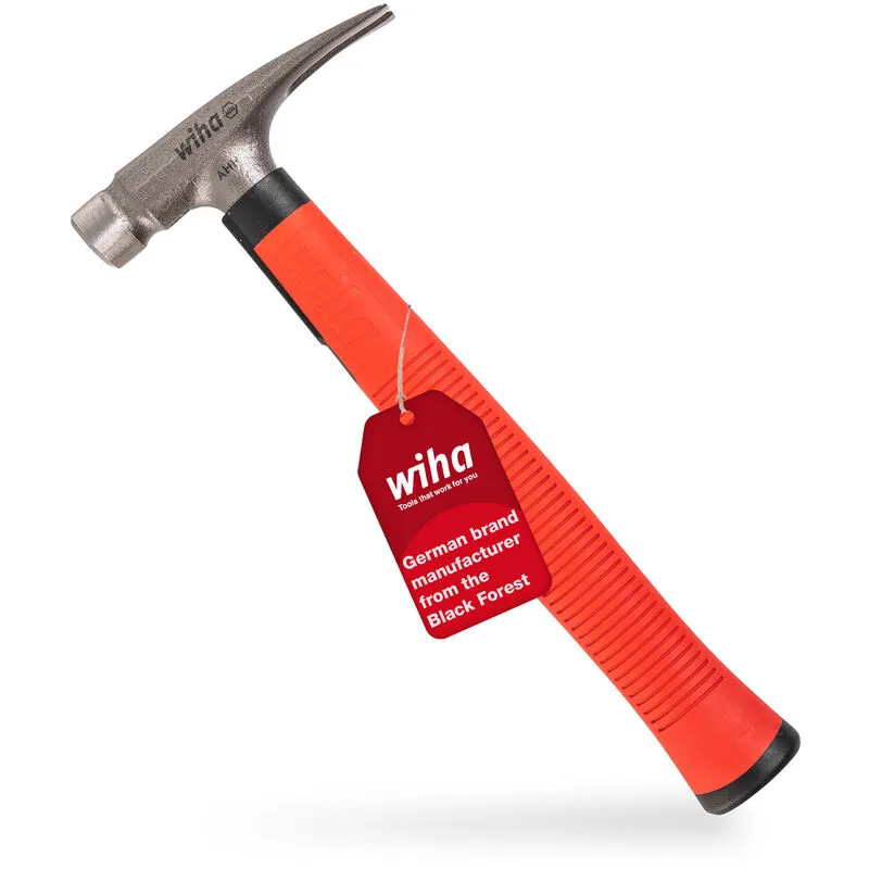 Wiha Electrician's Hammer 300g in Red Red