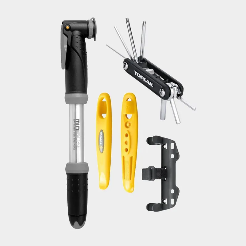 Topeak Essential Cycling Kit, Black One Size