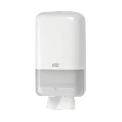Tork T3 Folded Toilet Tissue Dispenser White