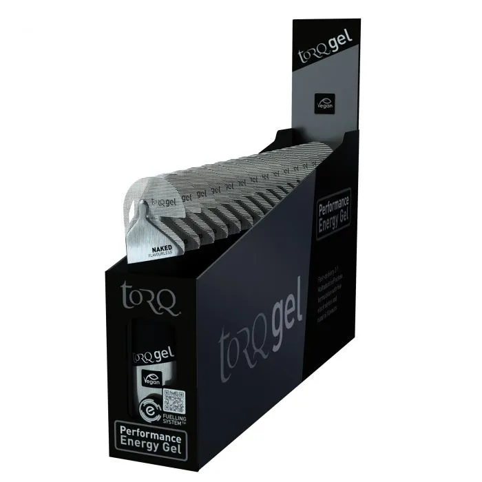 Torq Energy Gel 15 x 45g - Naked (Flavourless)