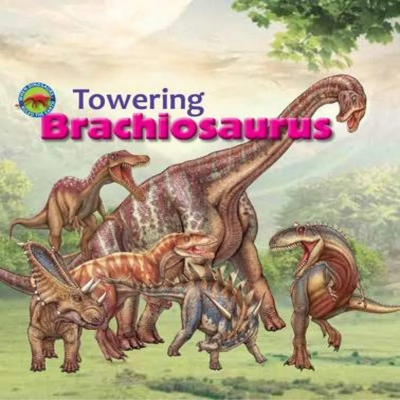 Tortoise Dreaming Towering Brachiosaurus Paperback Book Multicolor