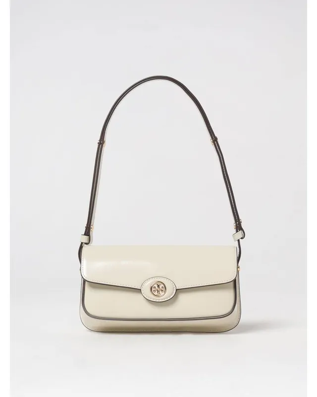 Tory Burch Women's Ella Mini Shoulder Bag - White - White - Size: One Size